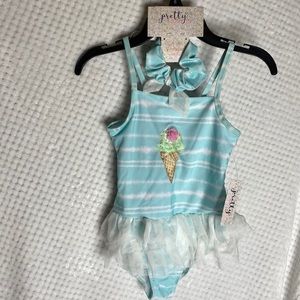 Pretty by Biscotti girls swim suit